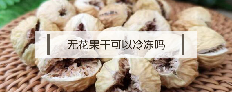 無花果干可以冷凍嗎