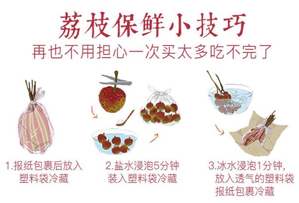 荔枝放在冰箱能放多久 荔枝放冰箱能保存幾天