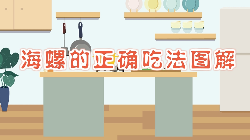 海螺的正確吃法圖解