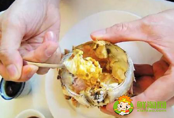螃蟹哪里不能吃高清圖，螃蟹的吃法剝法圖解