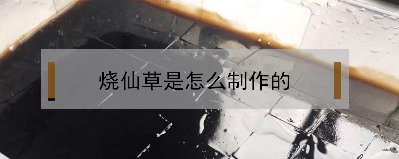 燒仙草是奶茶的一種嗎