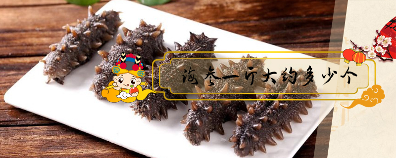 海參一斤大約多少個