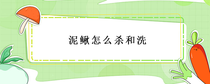 泥鰍怎么殺和洗